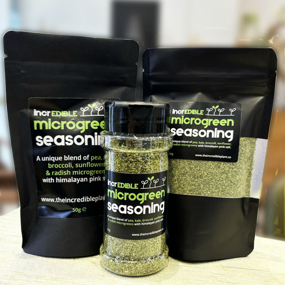 microgreen salt and seasonings